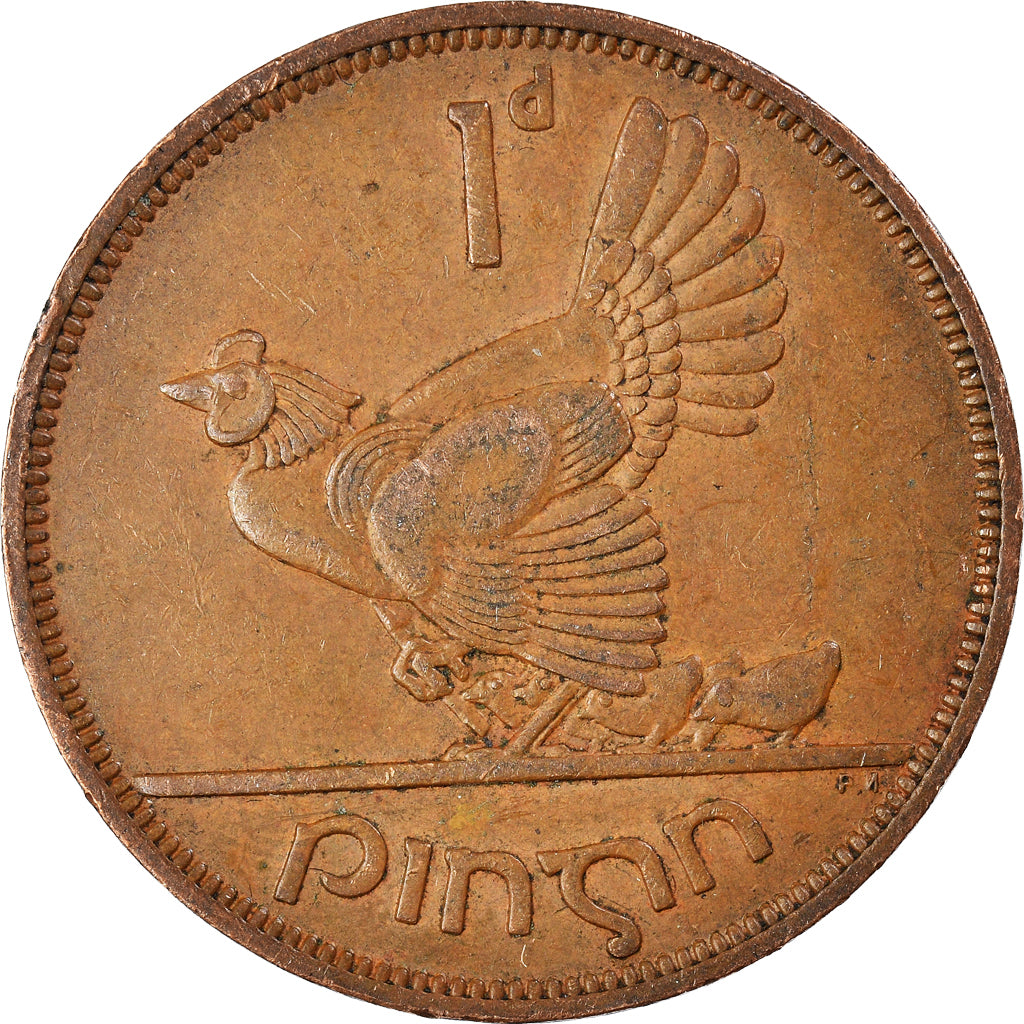 Munten, REPUBLIEK IERLAND, Penny, 1963