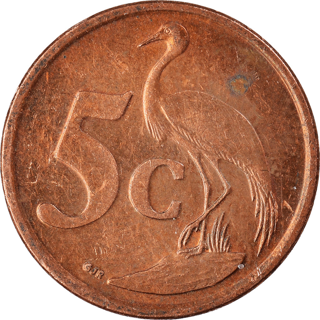 Coin, South Africa, 5 Cents, 2011