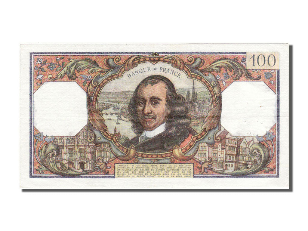 France, 100 Francs, 100 F 1964-1979 ''Corneille'', 1976, KM #149f, 1976-03-04,..