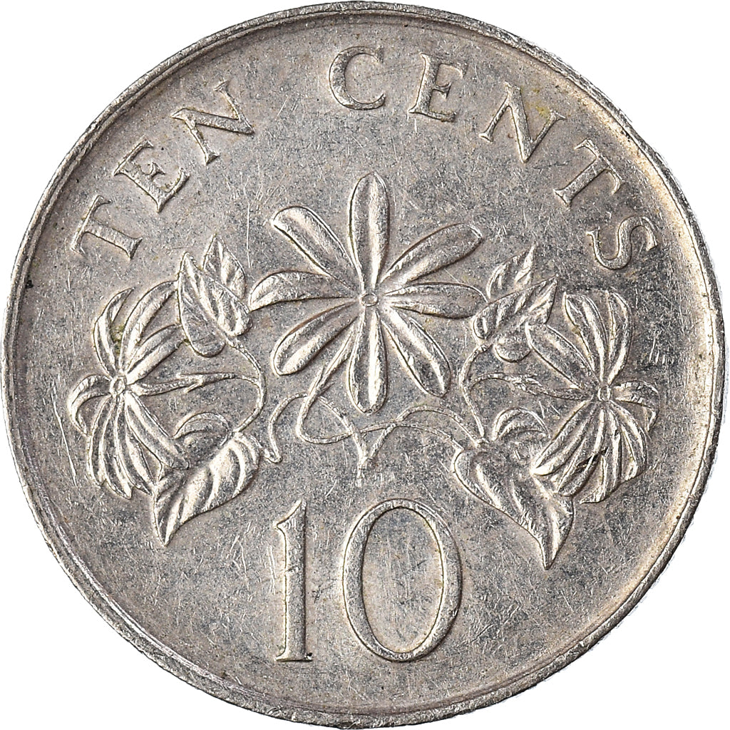 Münze, Singapur, 10 Cents, 2003