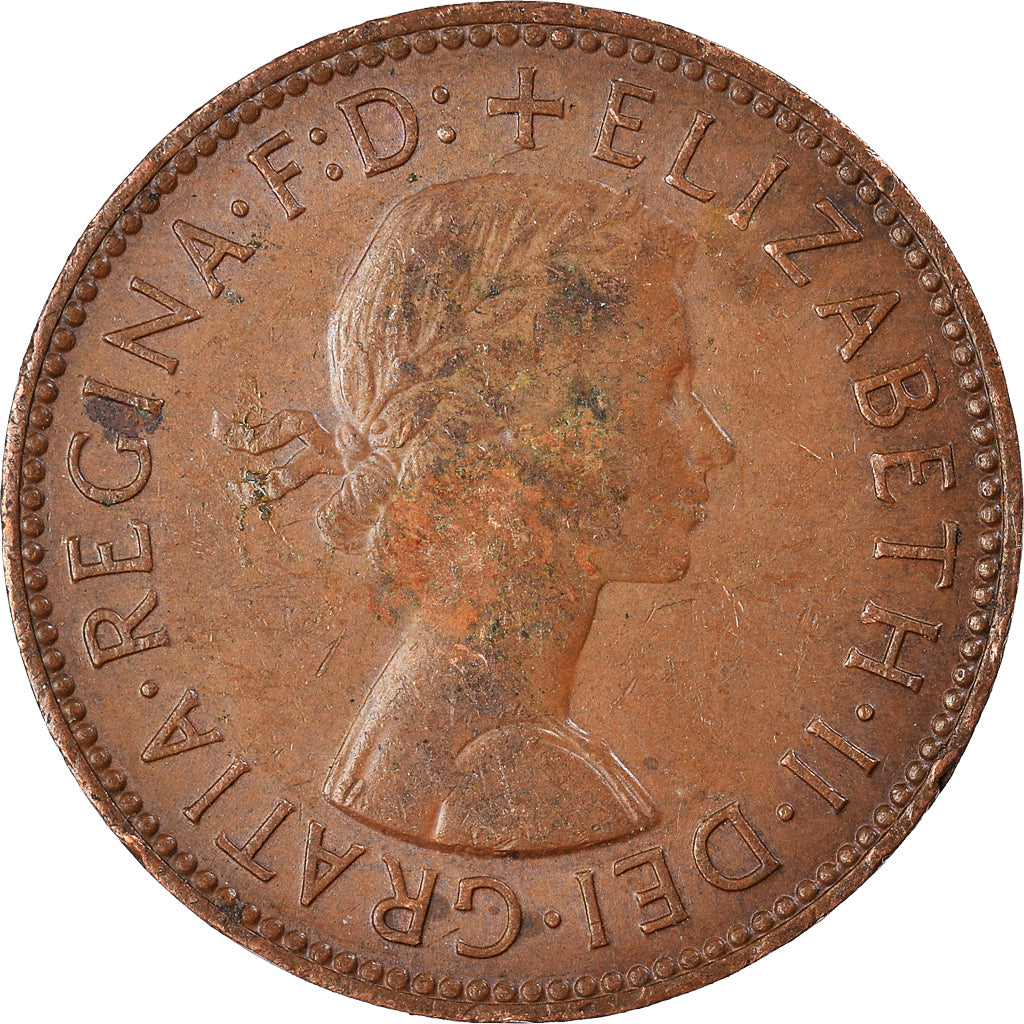 Moeda, Grã-Bretanha, 1/2 Penny, 1964