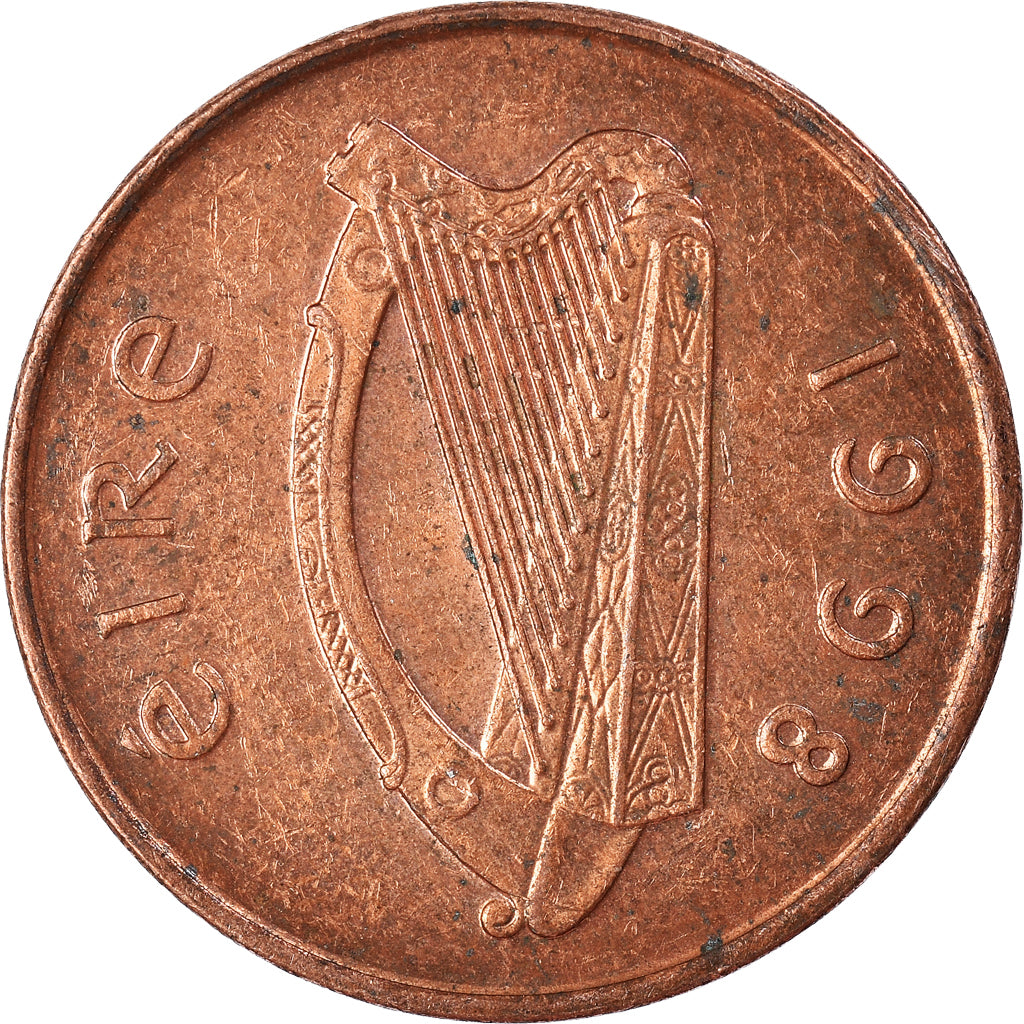 Munten, REPUBLIEK IERLAND, 2 Pence, 1998