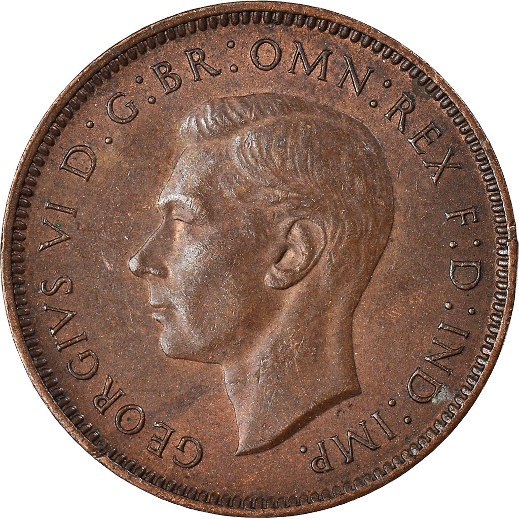 Coin, Great Britain, Farthing, 1948