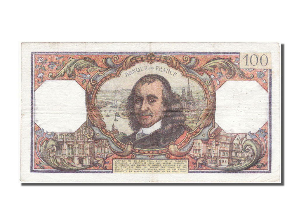France, 100 Francs, 100 F 1964-1979 ''Corneille'', 1977, KM #149f, 1977-03-03,..