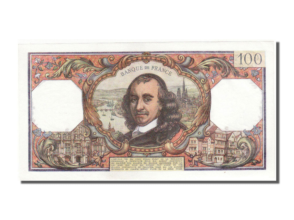 Billete, Francia, 100 Francs, 100 F 1964-1979 ''Corneille'', 1977, 1977-06-02