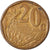 Monnaie, Afrique du Sud, 20 Cents, 2004