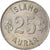 Monnaie, Islande, 25 Aurar, 1963