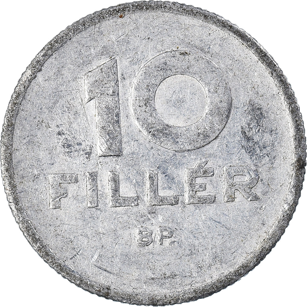 Münze, Ungarn, 10 Filler, 1966