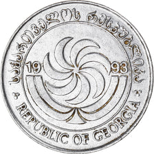 Monnaie, Géorgie, 5 Thetri, 1993