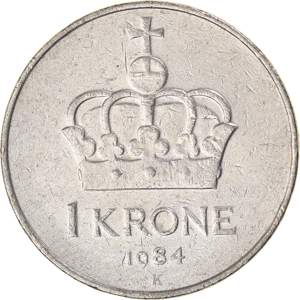 Moneda, Noruega, Krone, 1984