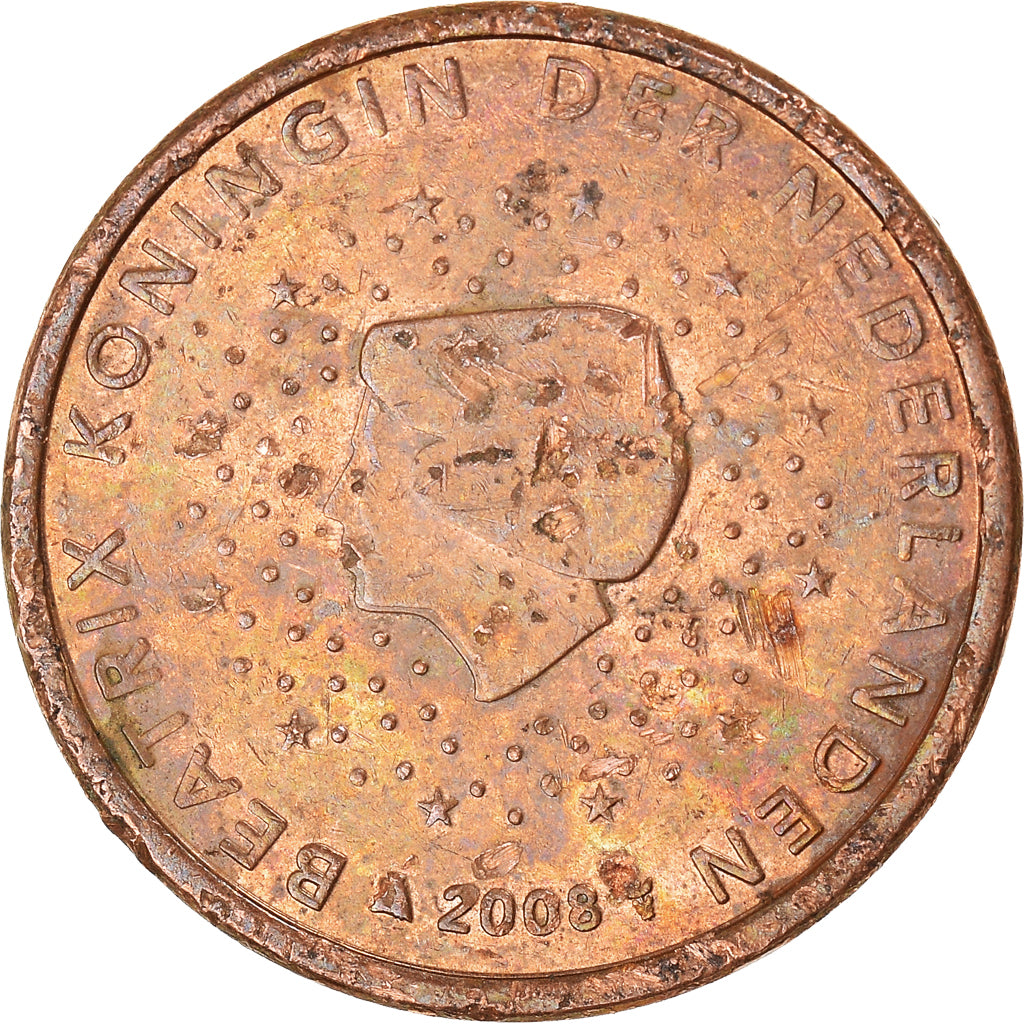 Münze, Niederlande, 5 Euro Cent, 2008