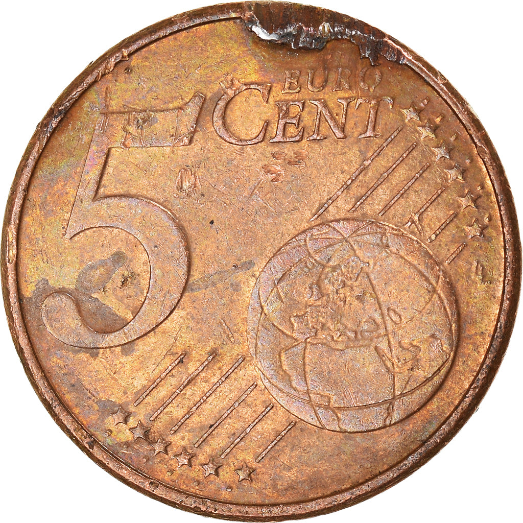 Münze, Niederlande, 5 Euro Cent, 2008