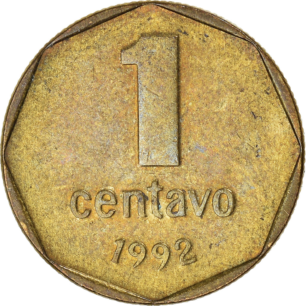 Moneta, Argentina, Centavo, 1992
