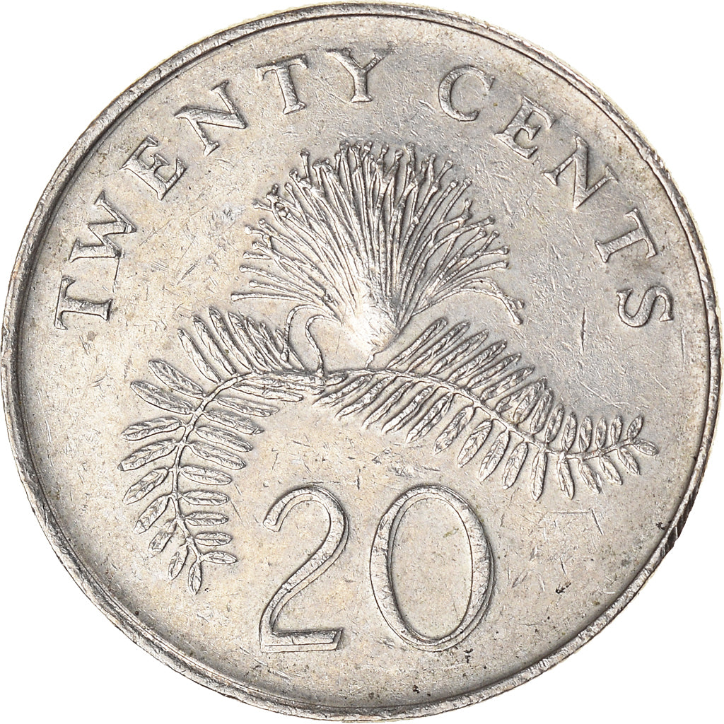 Munten, Singapur, 20 Cents, 2006