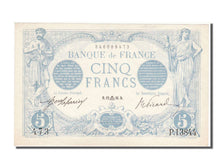 Banknote, France, 5 Francs, 5 F 1912-1917 ''Bleu'', 1916, 1916-09-12, UNC(63)