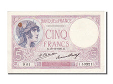 France, 5 Francs, 5 F 1917-1940 ''Violet'', 1930, KM #72d, 1930-12-26,...