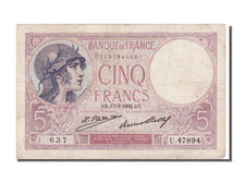France, 5 Francs, 5 F 1917-1940 ''Violet'', 1932, KM #72d, 1932-03-17,...