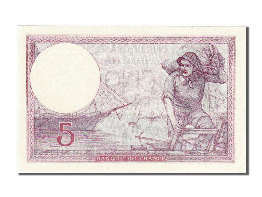 France, 5 Francs, 5 F 1917-1940 ''Violet'', 1932, KM #72d, 1932-12-08,...