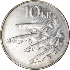 Coin, Iceland, 10 Kronur, 2004