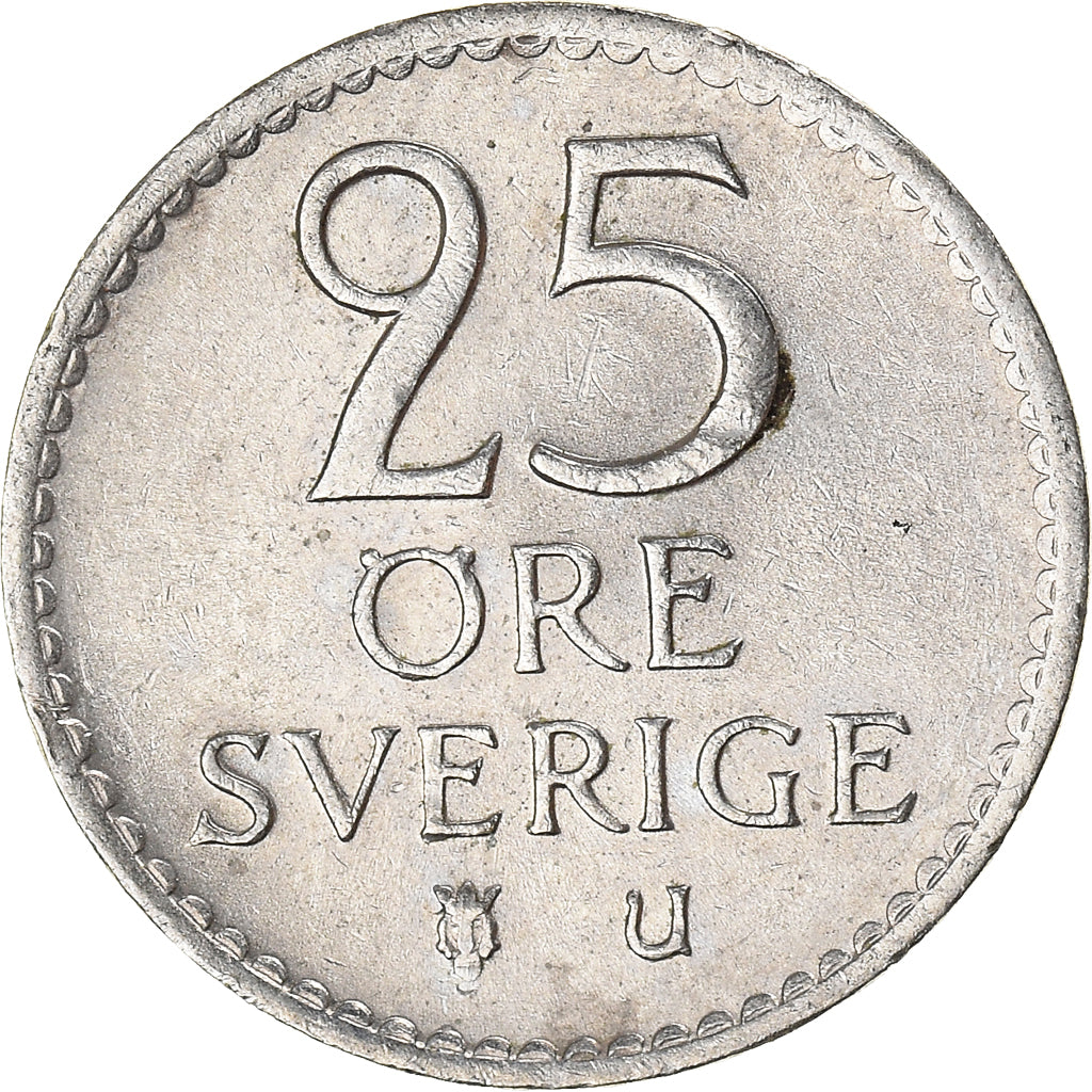 Coin, Sweden, 25 Öre, 1970