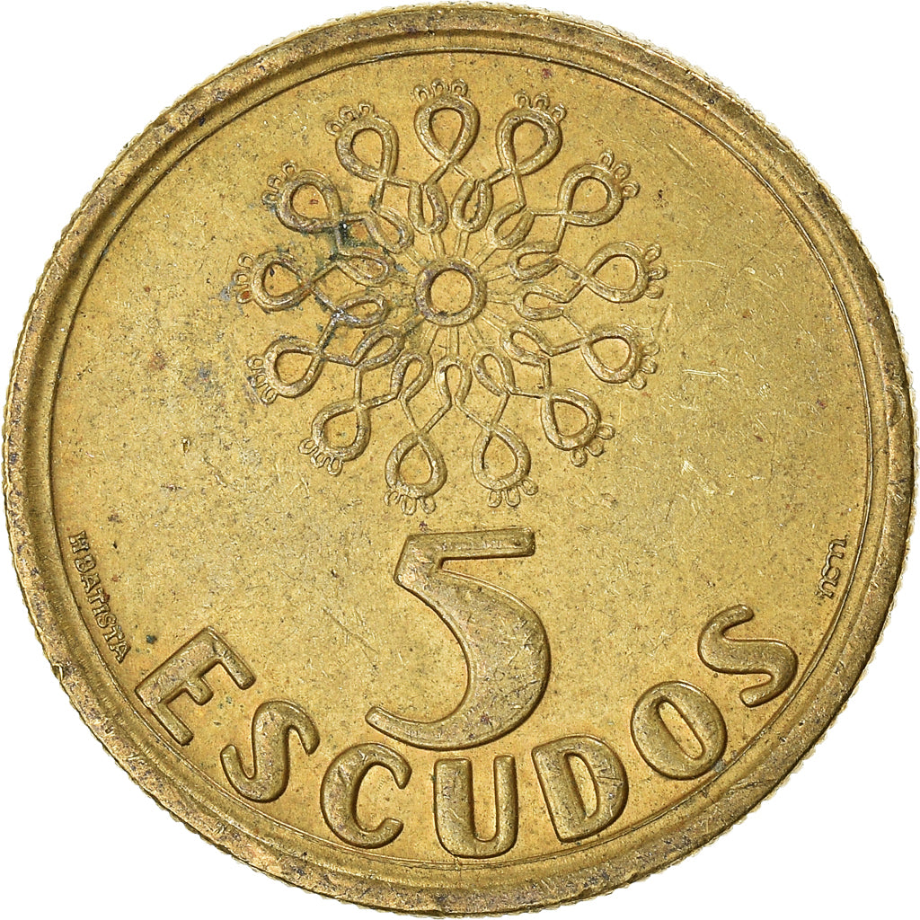 Moeda, Portugal, 5 Escudos, 1993