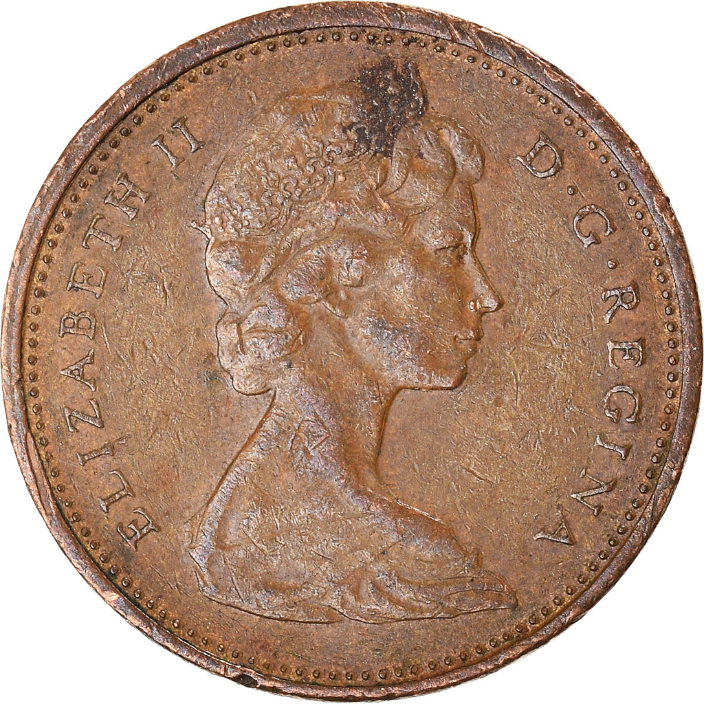 Moneda, Canadá, Cent, 1969