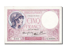 France, 5 Francs, 5 F 1917-1940 ''Violet'', 1939, KM #83, 1939-08-17,...