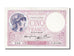 5 Francs type Violet Modifié