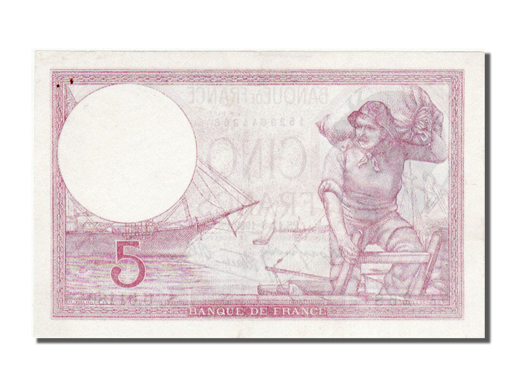 5 Francs type Violet Modifié