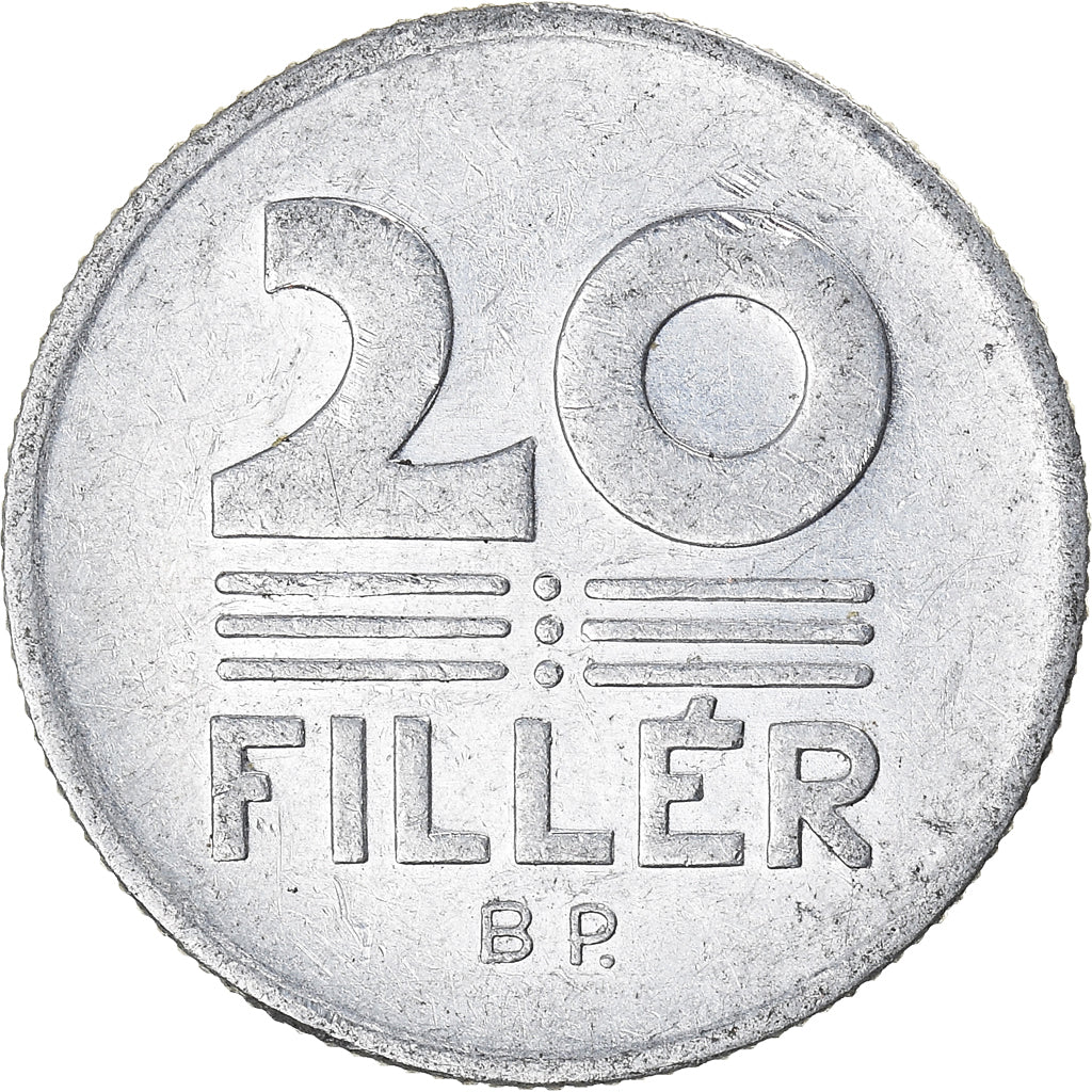 Moneta, Ungheria, 10 Filler, 1974