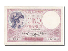 Banknote, France, 5 Francs, 5 F 1917-1940 ''Violet'', 1939, 1939-10-19
