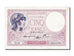 France, 5 Francs, 5 F 1917-1940 ''Violet'', 1939, KM #83, 1939-10-26,...