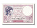Banknot, Francja, 5 Francs, Violet, 1940, 1940-12-05, UNC(63), Fayette:4.16