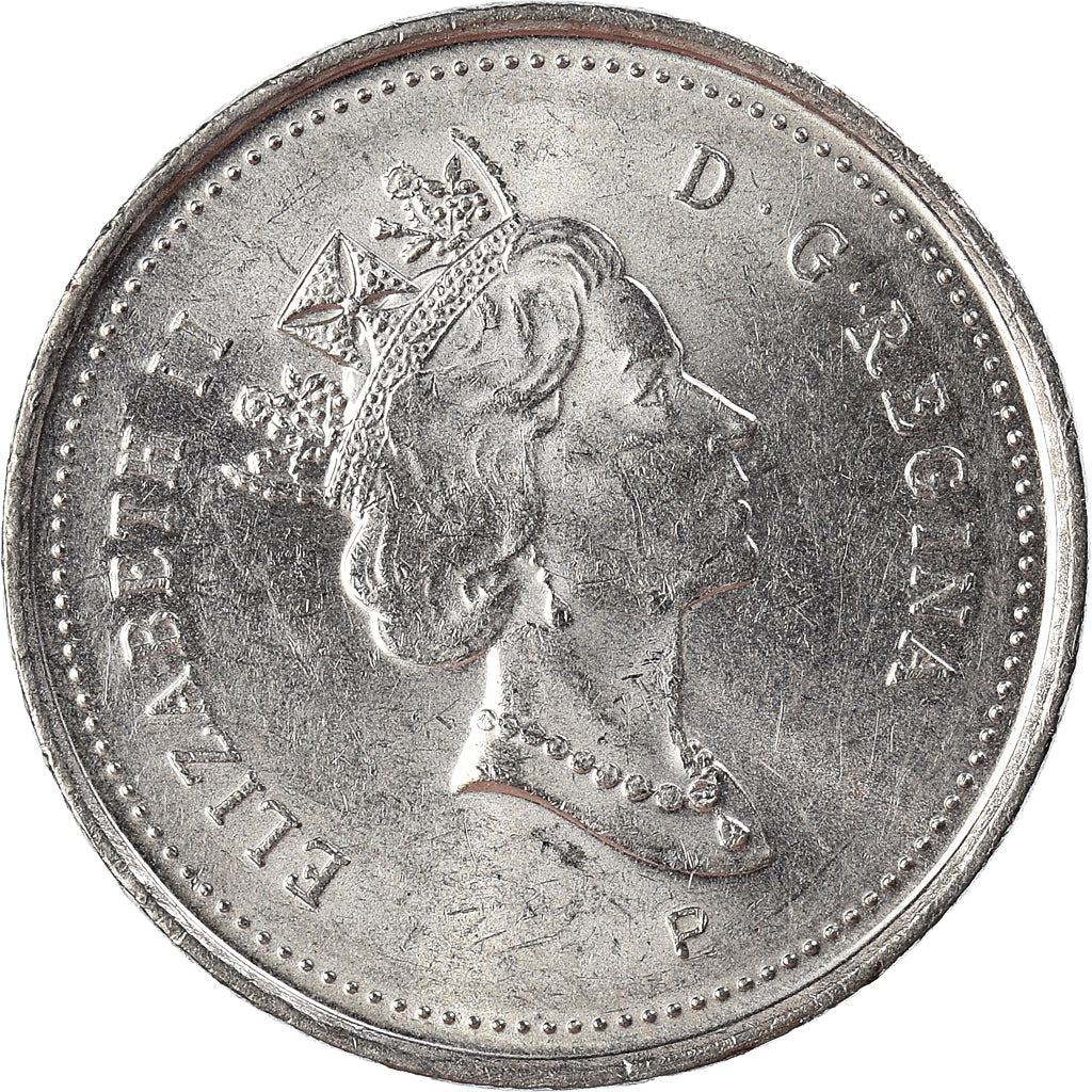Moeda, Canadá, 5 Cents, 2001