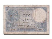 France, 10 Francs, 10 F 1916-1942 ''Minerve'', 1916, KM #73a, 1916-08-07,...