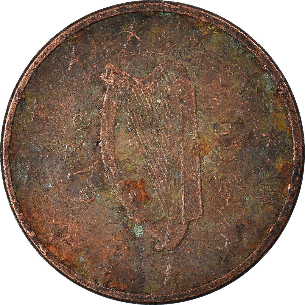 Moneda, Irlanda, 5 Euro Cent, 2008