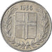 Monnaie, Islande, 25 Aurar, 1966