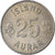 Moneda, Islandia, 25 Aurar, 1966