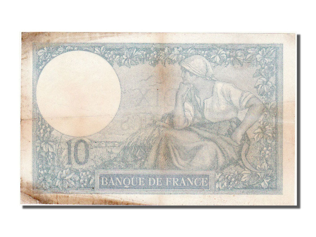France, 10 Francs, 10 F 1916-1942 ''Minerve'', 1922, KM #73c, 1922-12-02,...