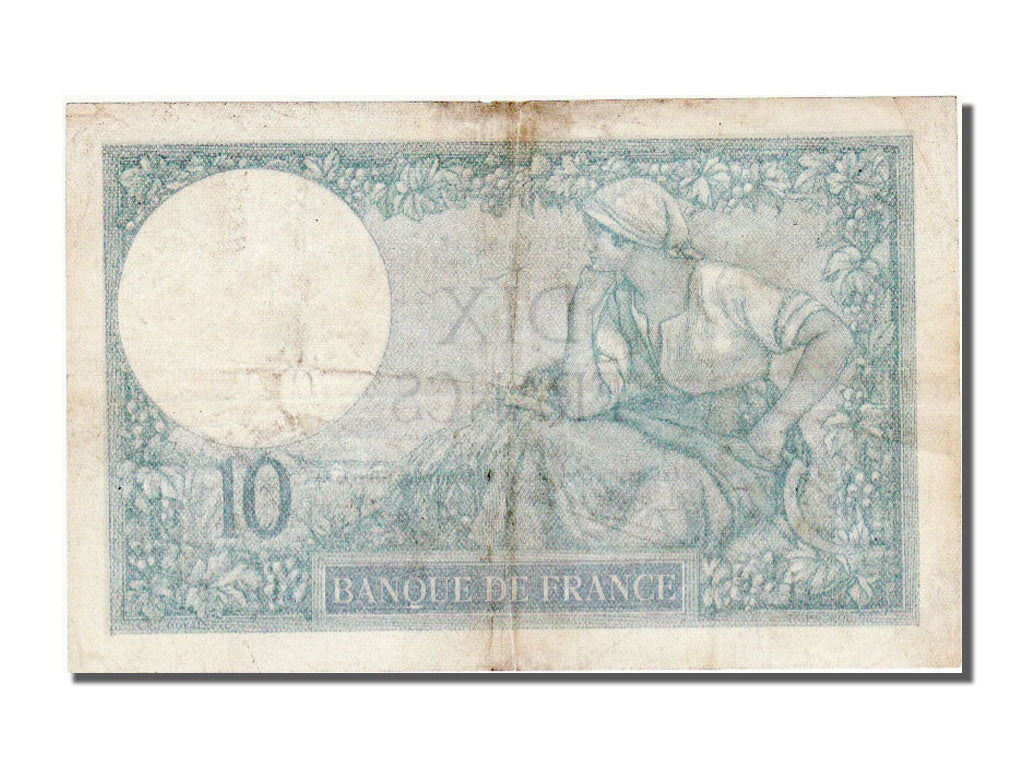 France, 10 Francs, 10 F 1916-1942 ''Minerve'', 1923, KM #73c, 1923-07-11,...
