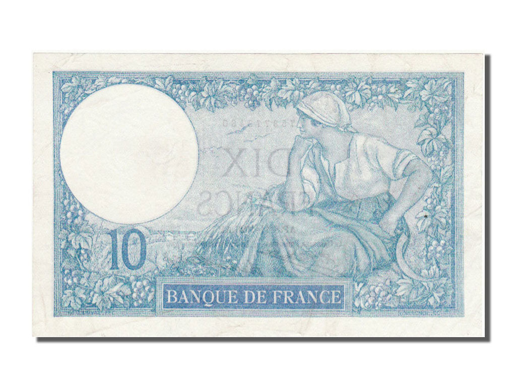 Biljet, Frankrijk, 10 Francs, 10 F 1916-1942 ''Minerve'', 1926, 1926-11-08