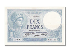 France, 10 Francs, 10 F 1916-1942 ''Minerve'', 1930, KM #73d, 1930-10-23,...