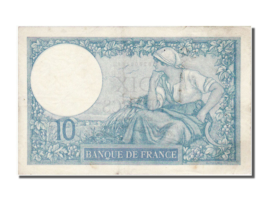 Billete, Francia, 10 Francs, 10 F 1916-1942 ''Minerve'', 1932, 1932-05-19, EBC