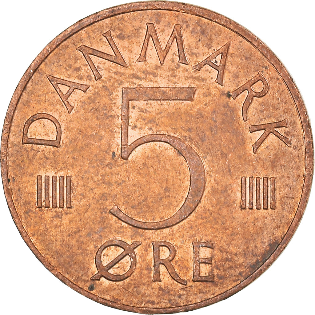 Coin, Denmark, 5 Öre, 1988