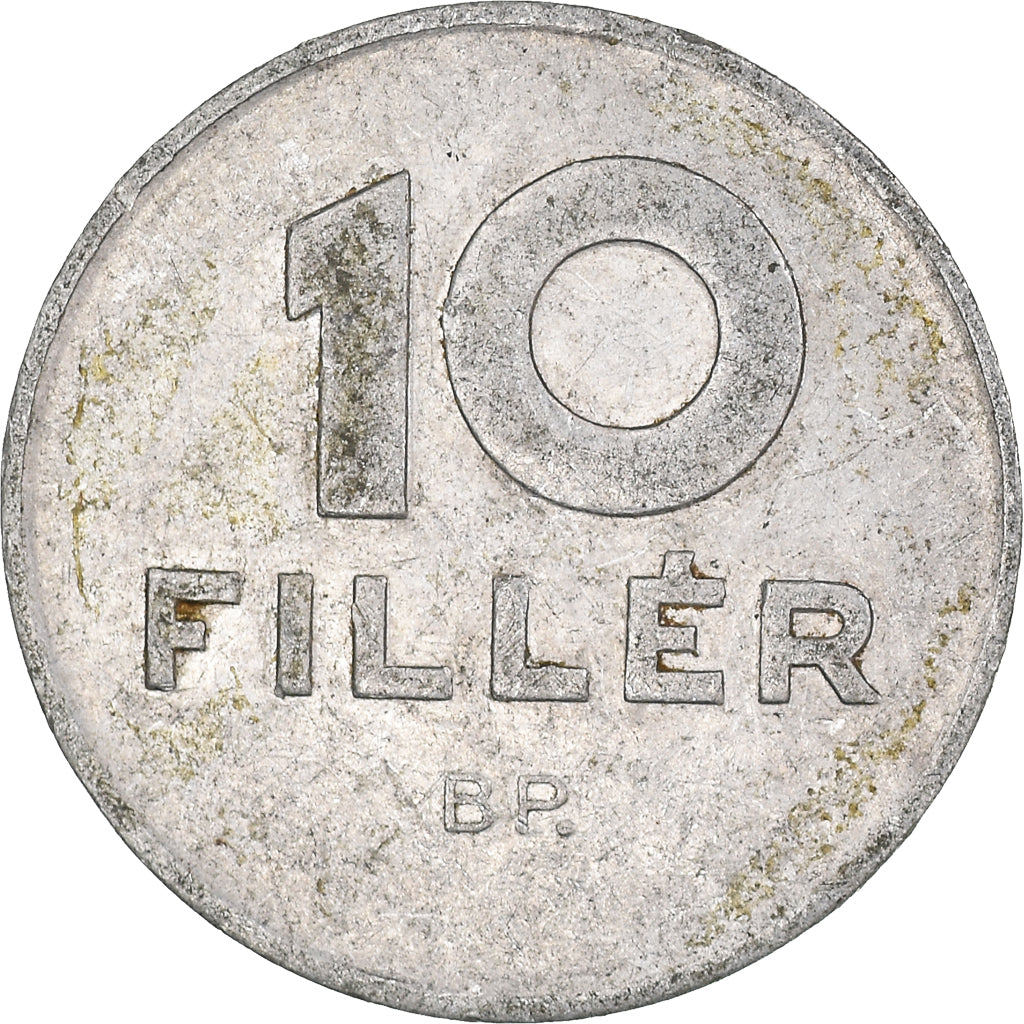 Moneta, Ungheria, 10 Filler, 1981