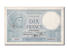 France, 10 Francs, 10 F 1916-1942 ''Minerve'', 1939, KM #84, 1939-02-02,...