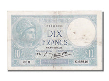 France, 10 Francs, 10 F 1916-1942 ''Minerve'', 1939, KM #84, 1939-04-06,...