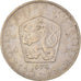 Moeda, Checoslováquia, 5 Korun, 1974