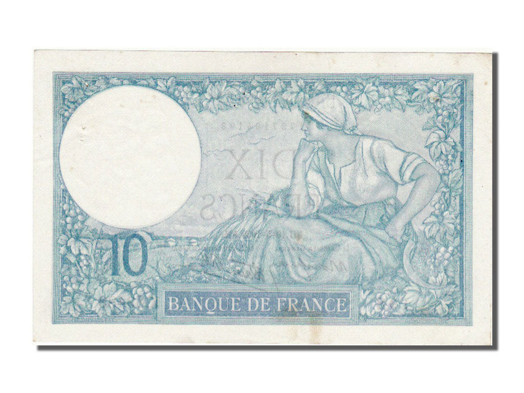 Banknote, France, 10 Francs, 10 F 1916-1942 ''Minerve'', 1939, 1939-05-19