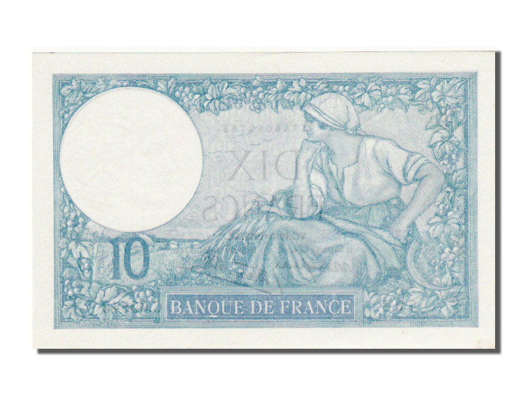 France, 10 Francs, 10 F 1916-1942 ''Minerve'', 1939, KM #84, 1939-05-19,...